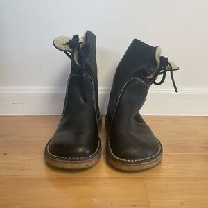 Duckfeet Arhus wool-lined leather boots